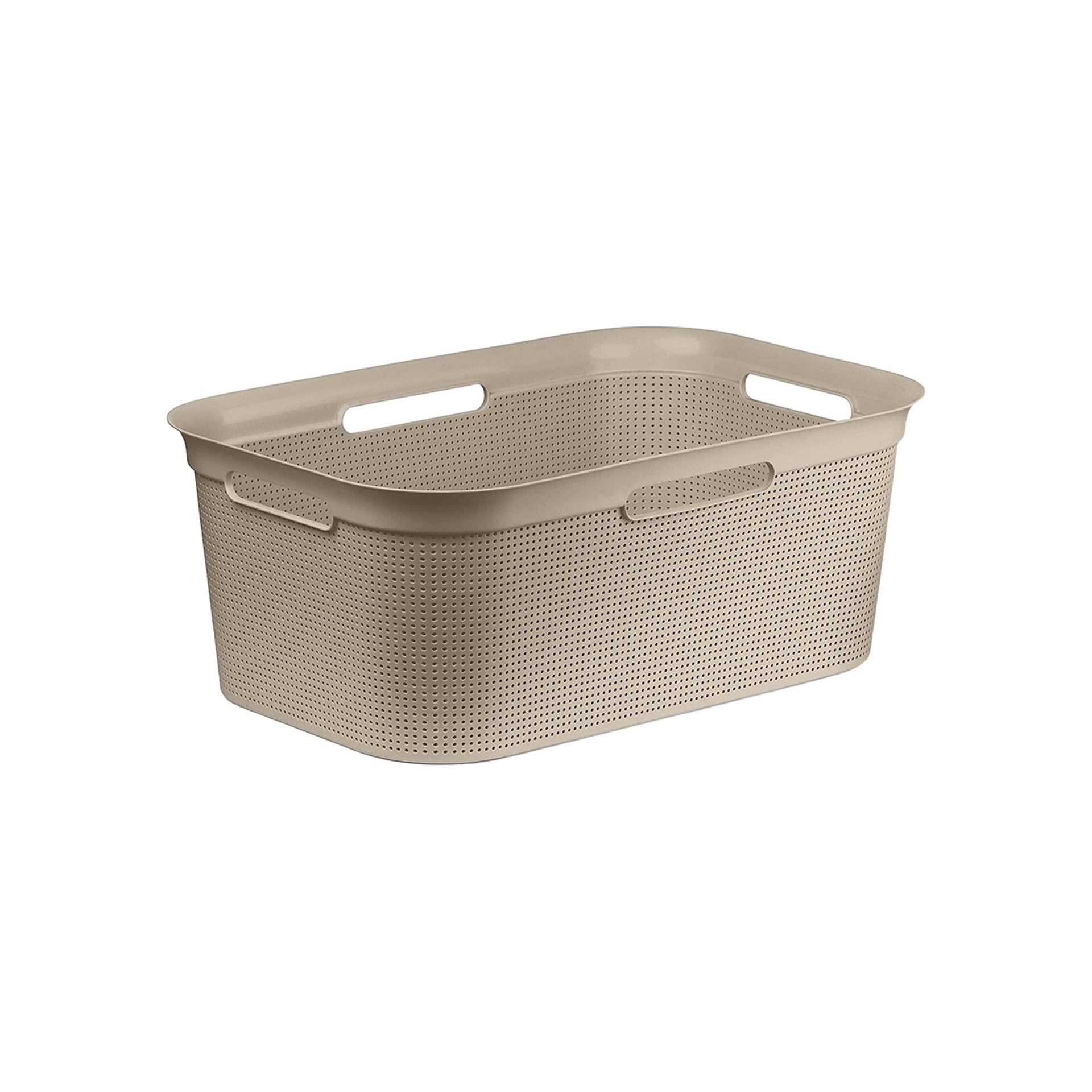 Rotho Flexible Laundry Panier Brisen 41 L Cappuccino