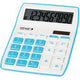 Calculatrice de bureau genie 840 b bleue