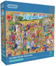Gibsons - festival des épouvantails (par Janice Daughters) - 1000 pièces 68×49cm (l×h) - puzzle pour adultes