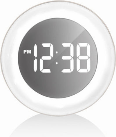 Horloge de table horloge murale numérique Technoline - différentes couleurs d'éclairage - image miroir - ws 8086