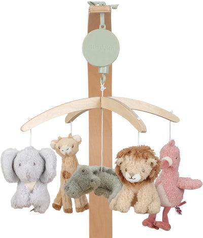 Mobile musical en bois Little Dutch Safari Friends