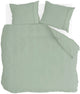 Housse de couette Walra refaite uni essence - 240x220 - 100% coton - vert