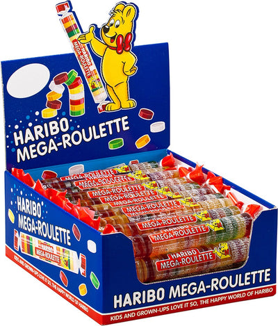 Méga roulette Haribo (40 rouleaux)
