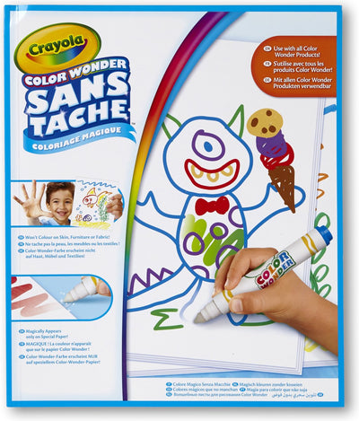 Crayola Color Wonder Drawing Block, 30 pages