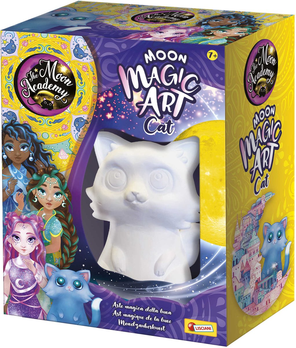 Lisciani la lune académie de l'art magique de la lune - chat