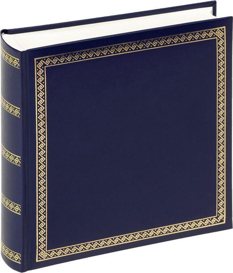 Walther mx-103-l das schicke dicke - album classique - format 26 x 25 cm - 100 pages blanches - bleu