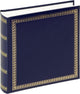 Walther mx-103-l das schicke dicke - album classique - format 26 x 25 cm - 100 pages blanches - bleu