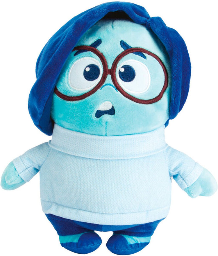 Simba Disney Pixar Inside Out Tristesse peluche douce peluche 25 cm - bleu