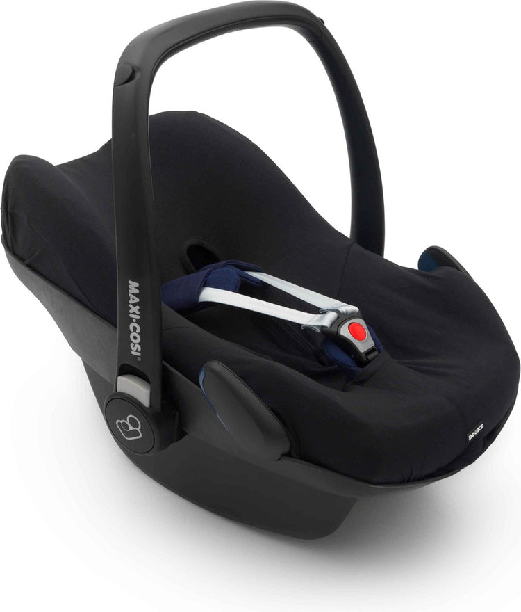 Dooky housse de siège 0+ housse de siège auto noir uni - housse de siège auto universelle maxi cosi cabriofix, housse maxi cosi galet, housse maxi cosi, cybex et plus - housse de siège auto bébé universelle