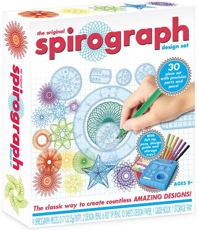 Ensemble de conception spirographe - jouets de dessin créatifs pour enfants - 8 ans et plus