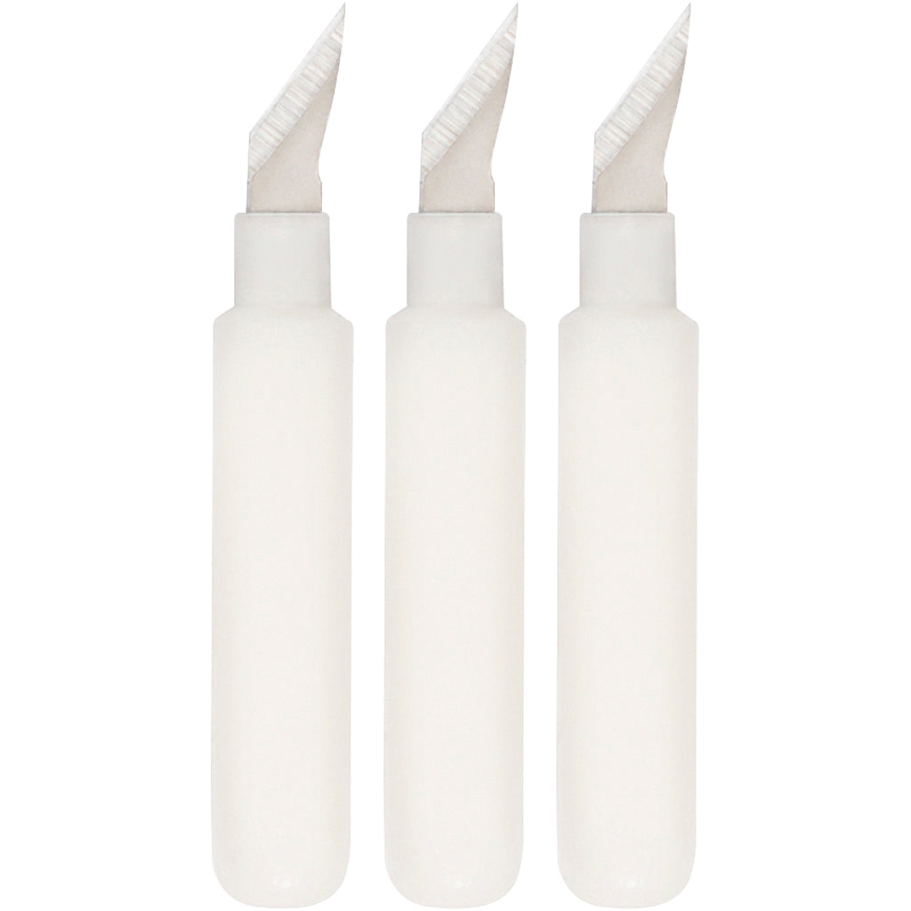 Fiskars Reservemesjes Couteau artistique, L: 5 mm, b: 3 mm, 3 pièces 1 boîte