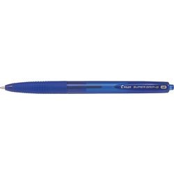 Stylo à bille à bouton-poussoir pilot nsgga bleu