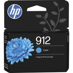 Cartouche d'encre hp 912 3yl77ae cyan