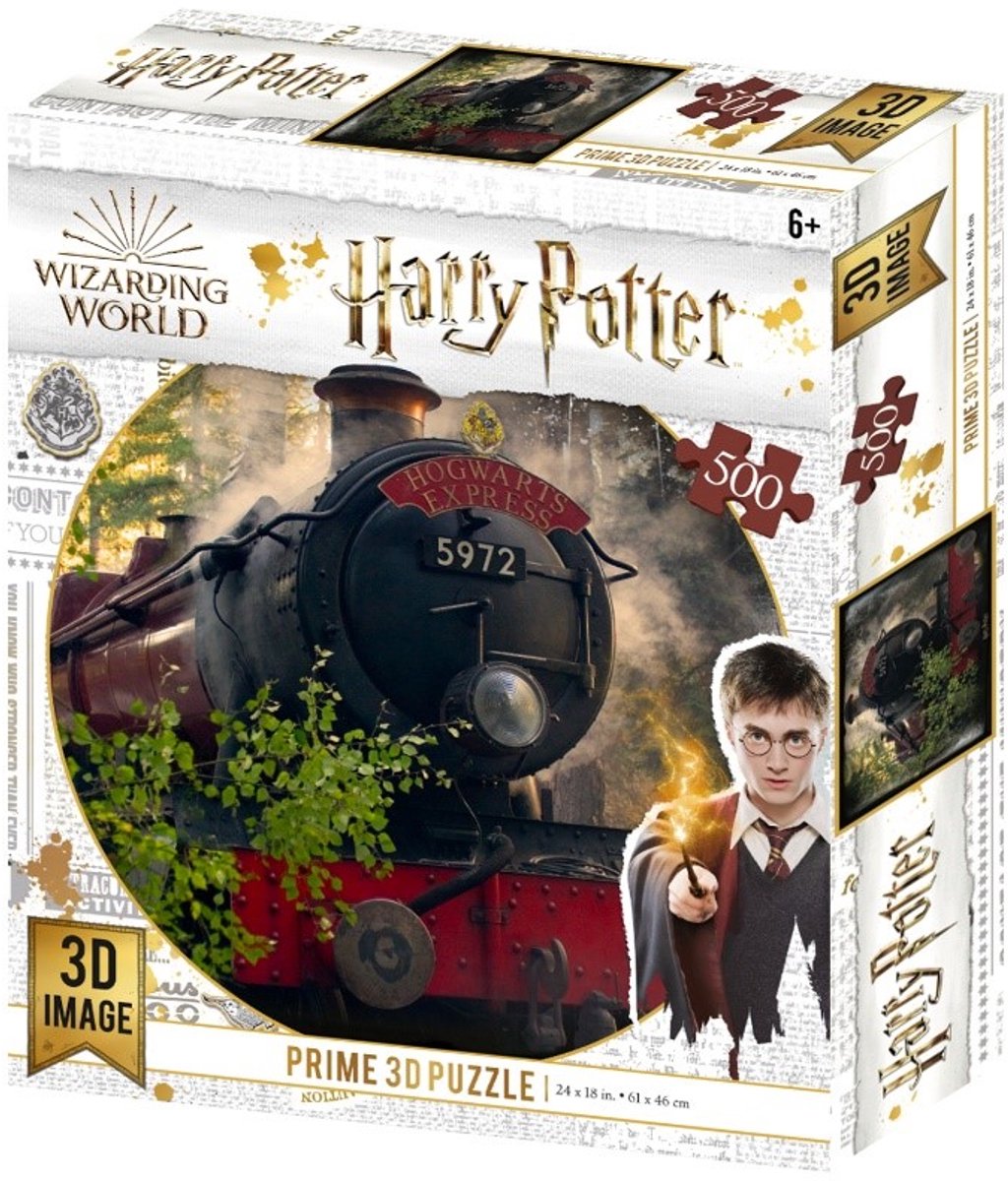 Puzzle image 3D Tucker's Fun Factory - Harry Potter - Poudlard Express (500)