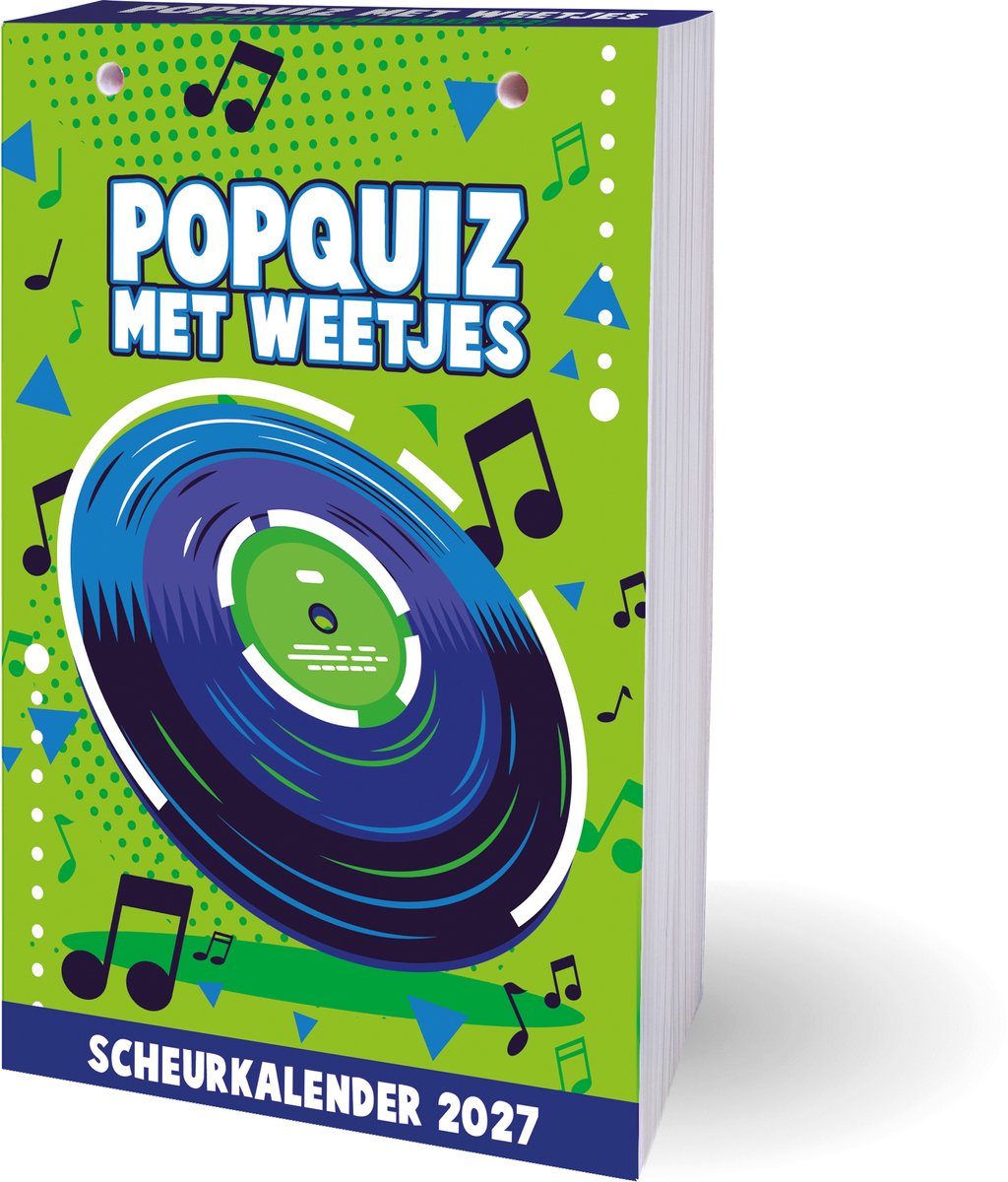 Quiz pop avec calendrier détachable de faits - 2027
