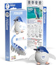 Puzzle 3D Eugy - pingouin - animaux marins - durable - collectionnez-les tous - 6 ans
