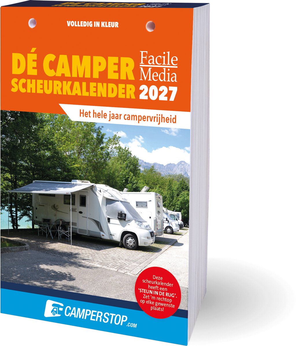 Le calendrier détachable du camping-car - 2027