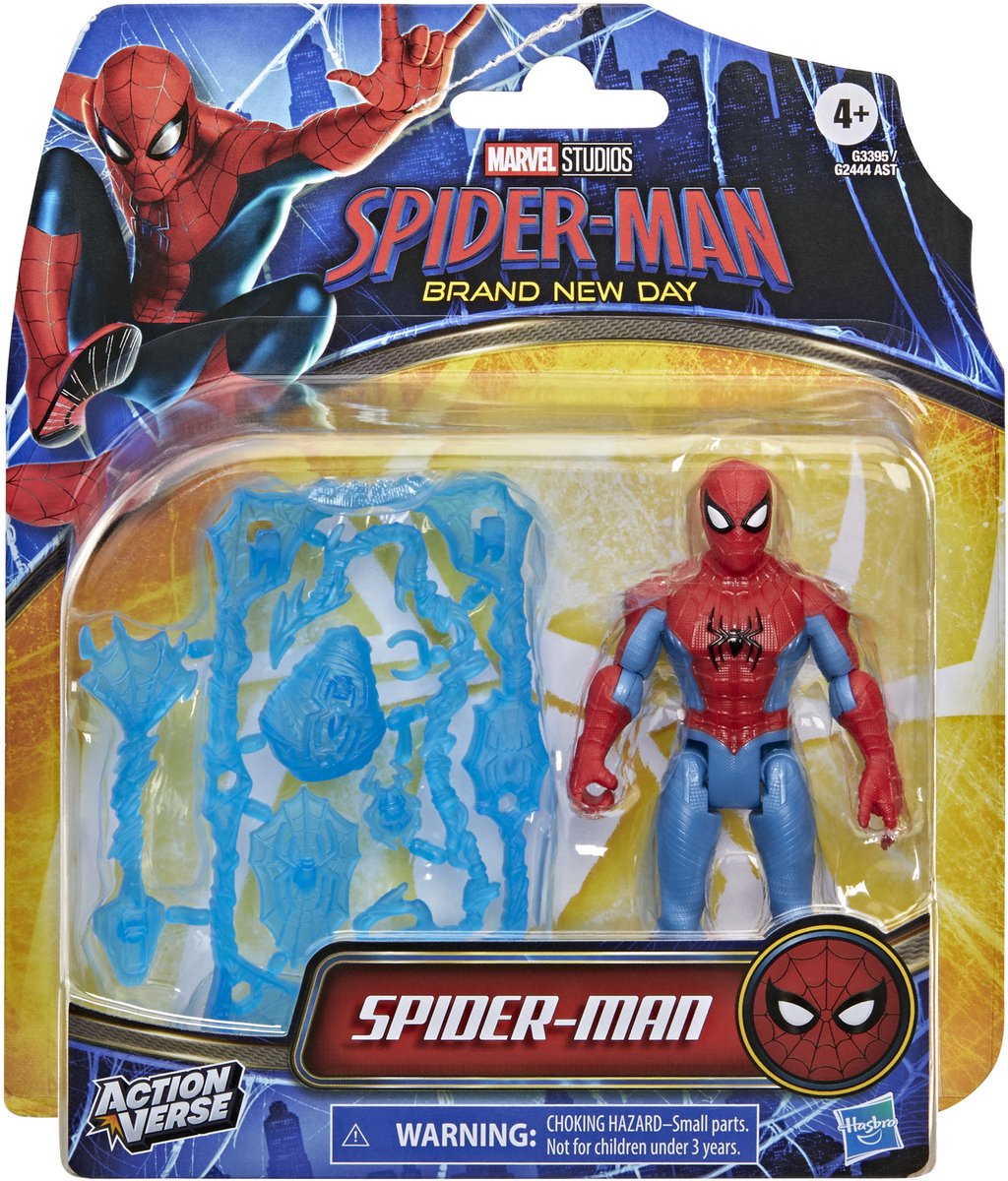 Hasbro Marvel Studios Spider-Man - Brand New Day Actionverse Spider-Man - figurine articulée