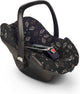 Dooky housse de siège 0+ housse de siège auto feuilles romantiques noir - housse de siège auto universelle maxi cosi cabriofix, housse maxi cosi galet, housse maxi cosi, cybex et plus - housse de siège auto bébé universelle