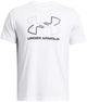 Under Armour UA GL Foundation Update SS-WHT chemise de sport homme - blanc - gris mod - noir