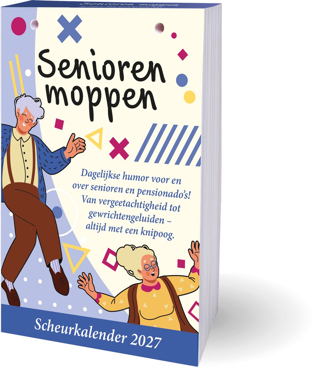 Calendrier des larmes de blague pour les seniors - 2027