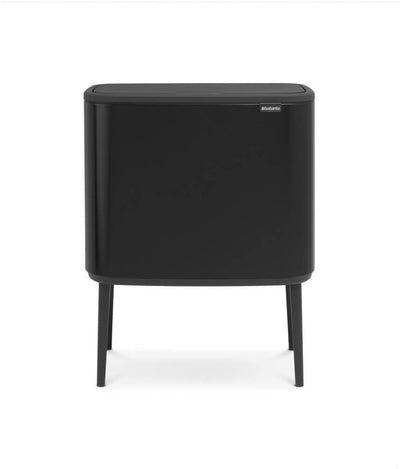 Poubelle Brabantia bo touch bin - 36 litres - 1 compartiment - noir mat