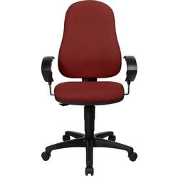 Chaise de bureau topstar point 60 bordeaux