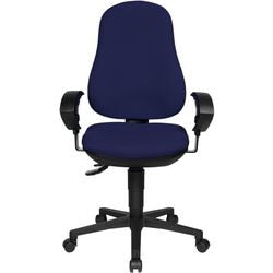 Chaise de bureau topstar point 70 bleue