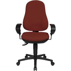 Chaise de bureau topstar point 70 bordeaux