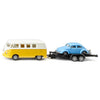 Camping-car Siku VW T1 avec remorque et coccinelle