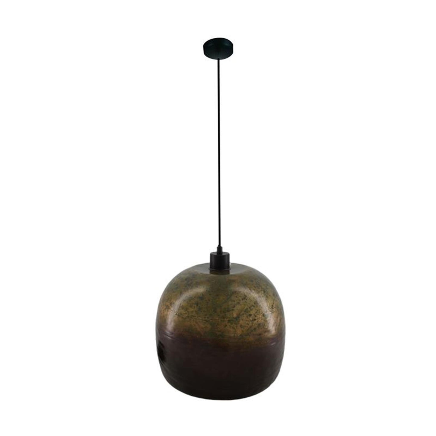 Dijk natural collections lampe à suspension métal 28x28x25cm multi