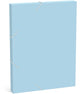 Boîte à documents couleur Qc - bleu arctique
