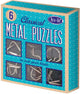 Invento puzzles en métal retr-oh unisexe bleu 6 pièces