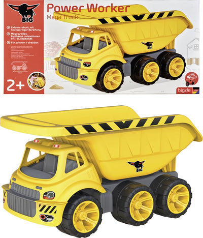 Big - méga camion power work - plateforme de chargement basculante - camion benne - à partir de 2 ans
