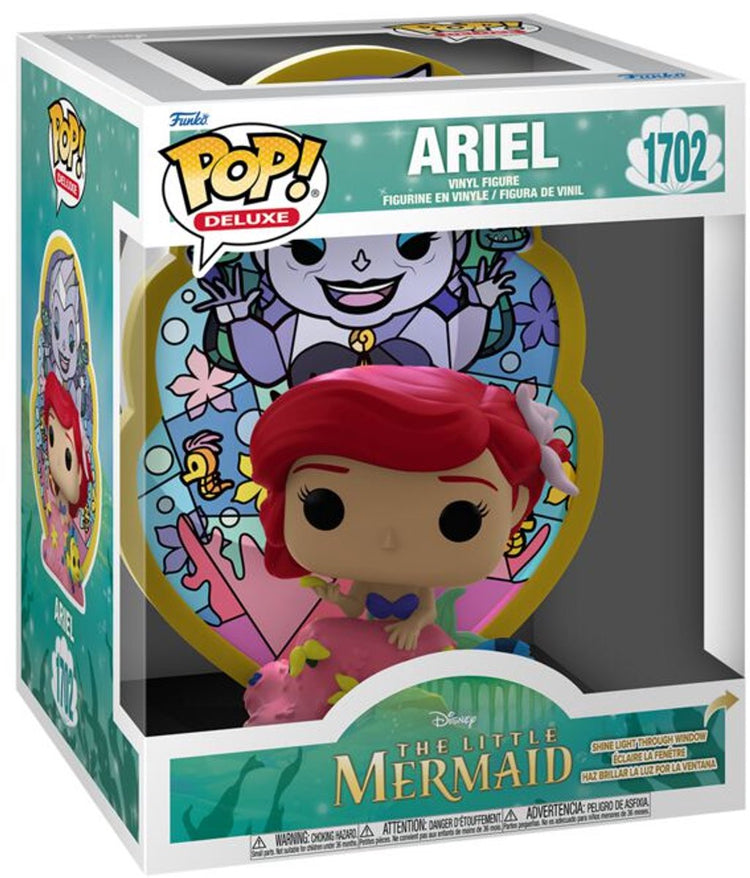 Figurine en vinyle Ariel (pop! deluxe) de la petite sirène blanche-neige 1702 unisexe funko pop! - multicolore - standard