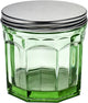 Serax - paola navone table nomade - pot avec couvercle m - vert - 11 ø - 2 pièces