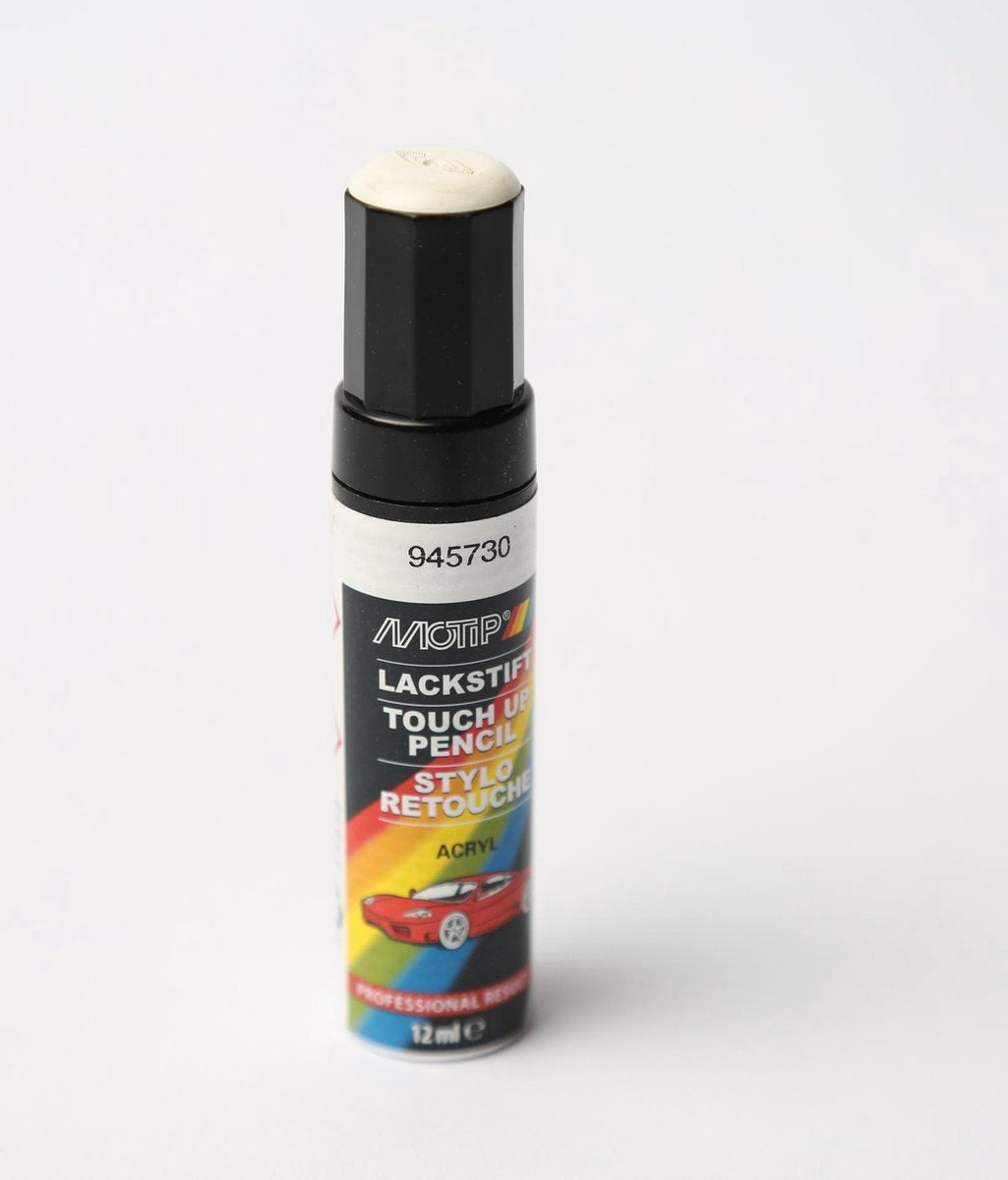 Motip 945730 - stylo peinture automobile - blanc - 12 ml