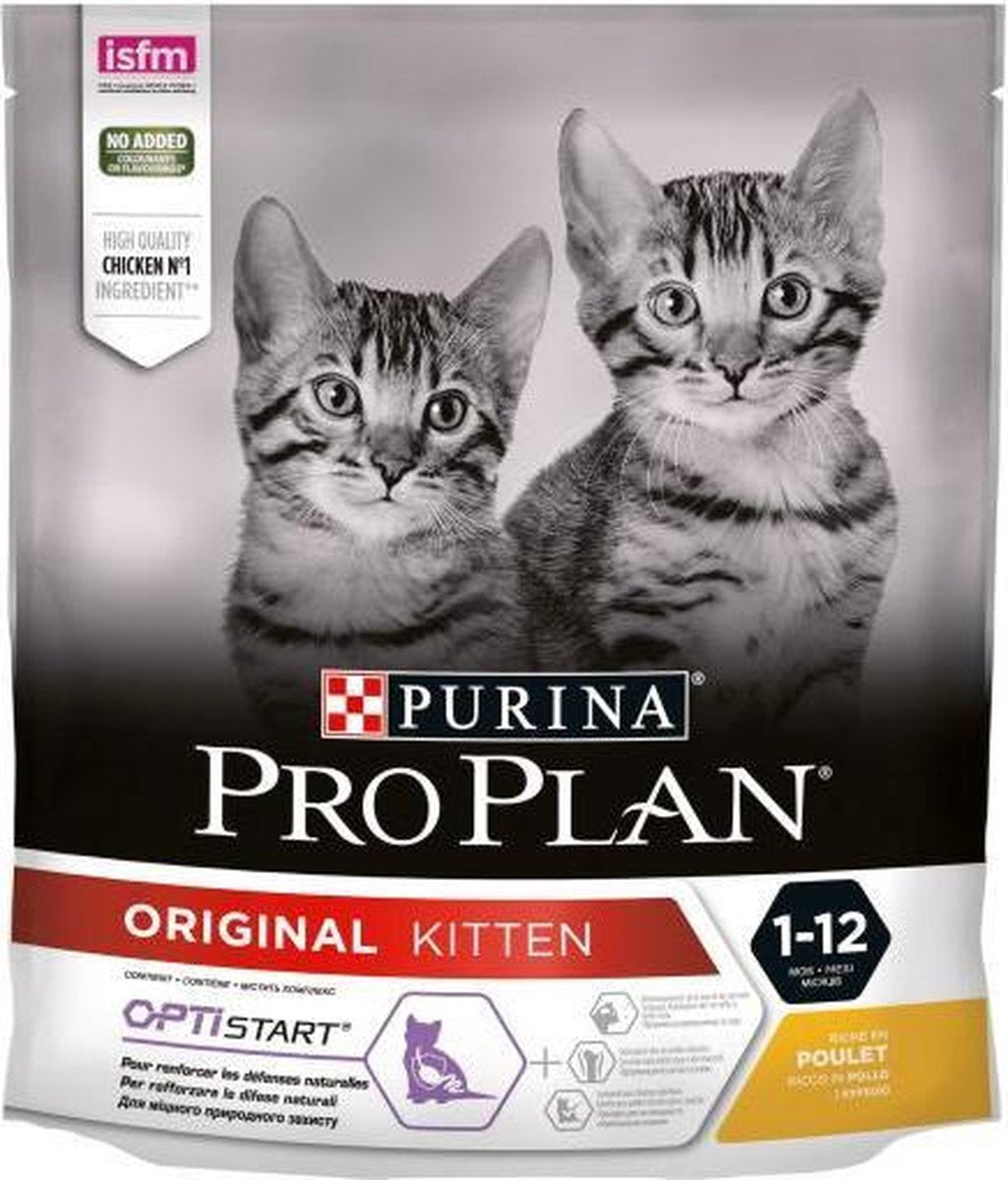Pro plan ® - nourriture pour chatons - optistart original chaton - riche en poulet - 3 kg