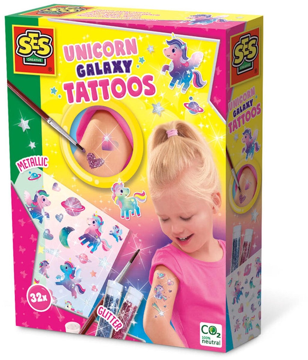 Tatouages ​​Ses Unicorn Galaxy