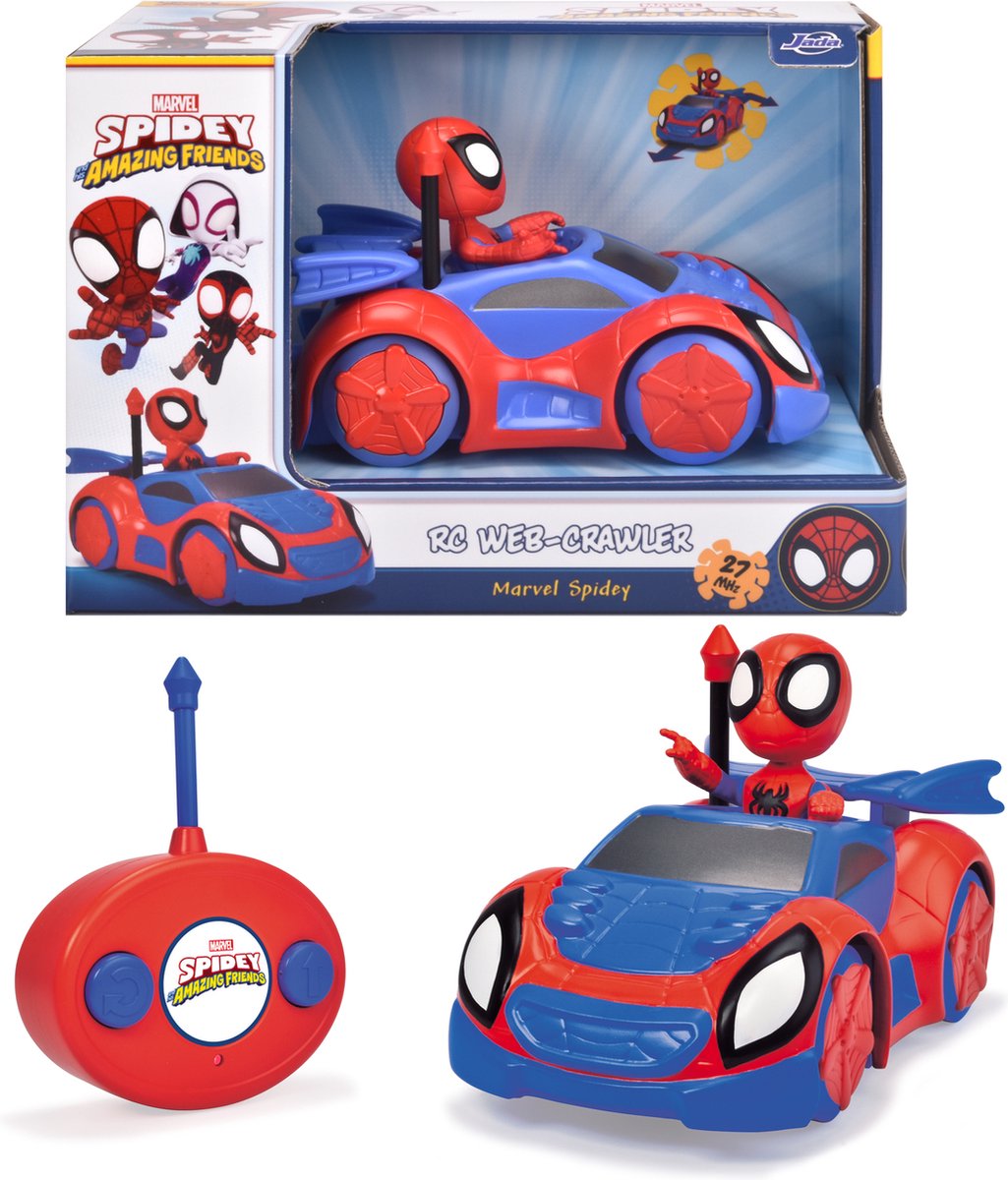 JADA TOYS JADA RC SPIDEY CRAWLER CARABLE