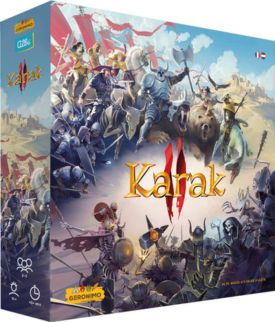 Geronimo games karak ii - - jeu de société - à partir de 10 ans - de 2 à 5 joueurs