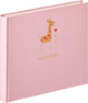 Walther uk-148-r bébé animal - album bébé - taille 28x25 cm - rose