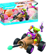Playmobil | étoiles amusantes | cornet de glace déchaîné | jouets à partir de 4 ans | cadeau pour les enfants | voiture jouet | avec fonction d'allumage du moteur de rétraction | 71717 - afbeelding 1