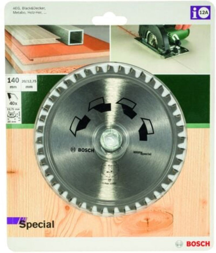 Lame de scie circulaire Bosch spéciale 140 x 20 x 2,2 mm - 40