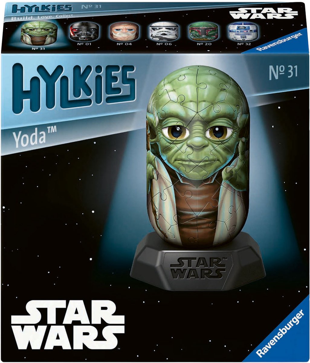 Ravensburger Puzzle 3D Hylkies Star Wars Yoda - 54 pcs.
