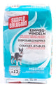 Solution simple couchage de chien jetable