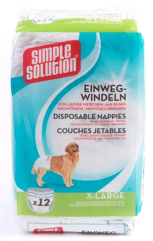 Solution simple couchage de chien jetable