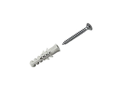 Celo 1015374 - 20 chevilles nylon f + sps 4 mm + vis 502614 | 5 pièces