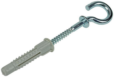 Celo 1015444 - 5 chevilles universelles mzk 8mm + crochet à vis 502638 | 5 pièces