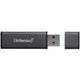 Clé USB intenso alu line 16 Go 28 Mo s anthracite